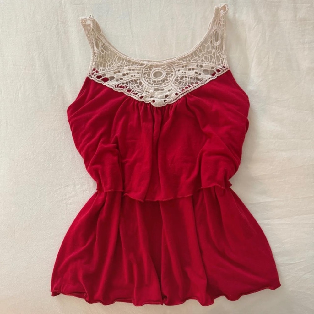 Y2K Cato Ruffle Tank - Picture 3 of 4